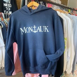 Navy Blue Montauk Men's Hoodie